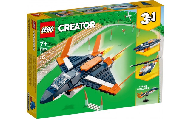 Конструктор LEGO Creator Надзвуковий літак (31126)