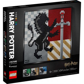 Конструктор LEGO Art Harry Potter Гербы Хогвартса (31201)