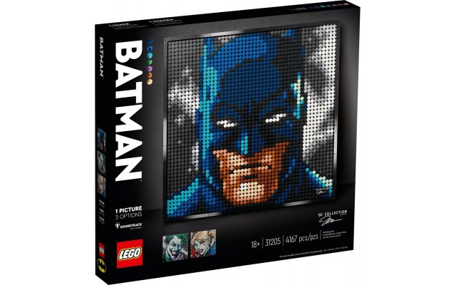 Конструктор LEGO ART Колекція Джим Лі Бетмен (31205)