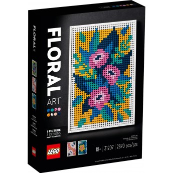 Конструктор LEGO ART Цветочное искусство (31207)