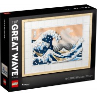 Конструктор LEGO ART Хокусай, Большая волна (31208)