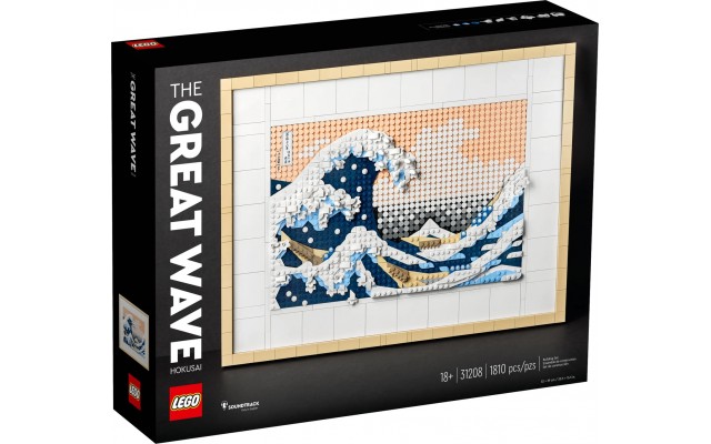 Конструктор LEGO ART Хокусай, Большая волна (31208)