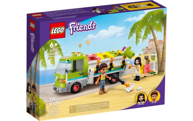 Конструктор LEGO Friends Сміттєпереробна вантажівка (41712)