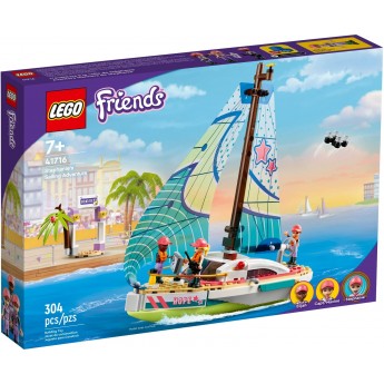 Конструктор LEGO Friends Приключения Стефани на парусной лодке (41716)
