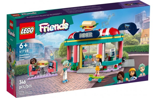 Конструктор LEGO Friends Хартлейк Сити ресторанчик в центре города (41728)