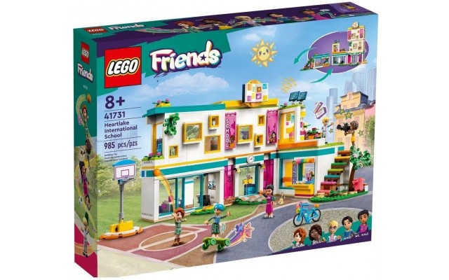 Конструктор LEGO Friends Хартлейк-Сіті: міжнародна школа (41731)