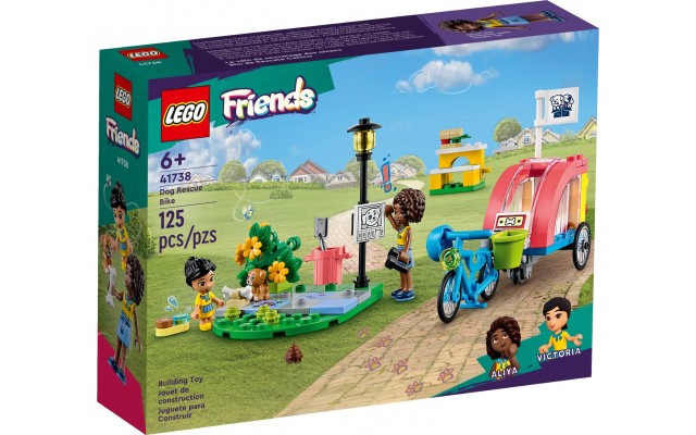 Конструктор LEGO Friends Велосипед для порятунку собак (41738)