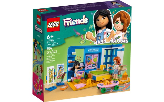 Конструктор LEGO Friends Кімната Ліан (41739)