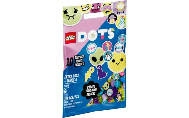 Конструктор LEGO LEGO DOTS Додаткові елементи DOTS - випуск 6 (41946)