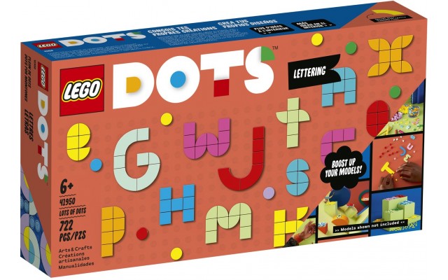 Конструктор LEGO DOTS Набір елементів DOTS Літери (41950)