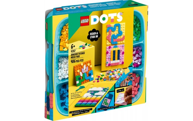 Конструктор LEGO DOTS Мегапак наклейок (41957)