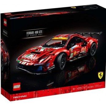 Конструктор LEGO Technic Ferrari 488 GTE AF Corse #51 (42125)