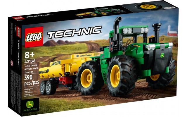 Конструктор LEGO Technic Трактор John Deere 9620R 4WD (42136)