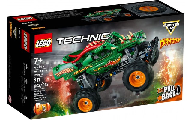 Конструктор LEGO Technic Monster Jam Dragon (42149)