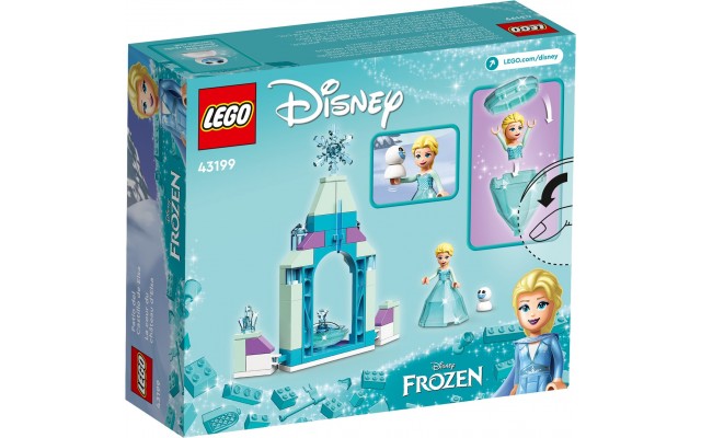 Конструктор LEGO Disney Двір замку Ельзи (43199)