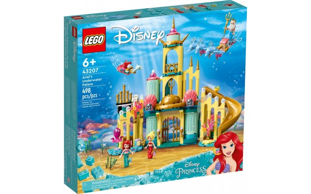 Конструктор LEGO Disney Princess Подводный дворец Ариэль (43207)