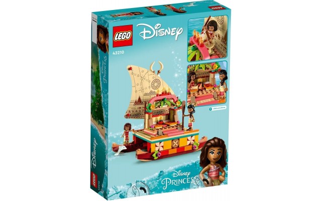 Конструктор LEGO Disney Princess Поисковая лодка Ваяны (43210)
