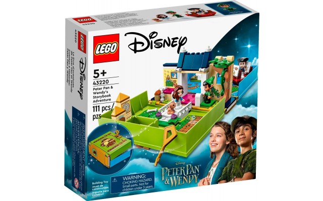 Конструктор LEGO Disney Classic Книга приключений Питера Пена и Венди (43220)