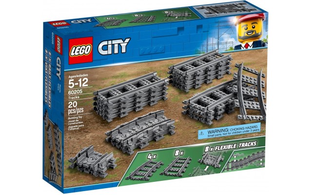 Конструктор LEGO City Рельсы (60205)