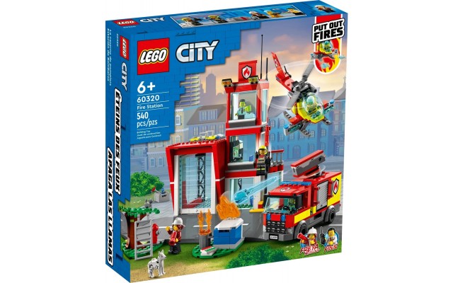 Конструктор LEGO City Пожарное депо (60320)