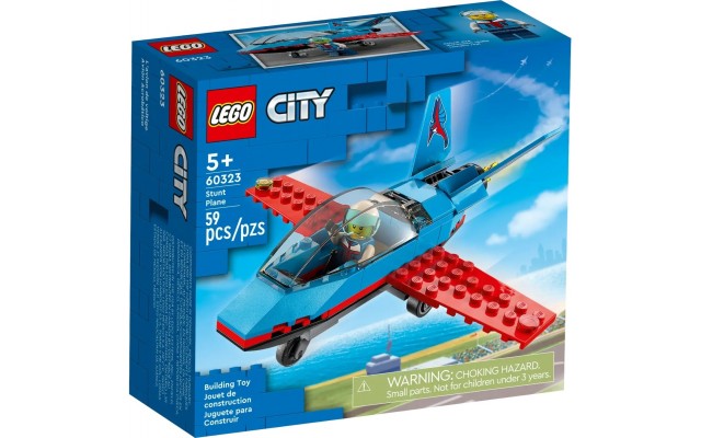 Конструктор LEGO City Каскадерский самолет (60323)