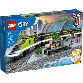 Конструктор LEGO City Trains Пассажирский поезд-экспресс (60337)