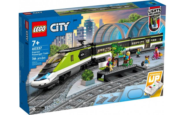 Конструктор LEGO City Trains Пассажирский поезд-экспресс (60337)