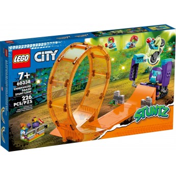 Конструктор LEGO City Stuntz Каскадерская петля Удар Шимпанзе (60338)