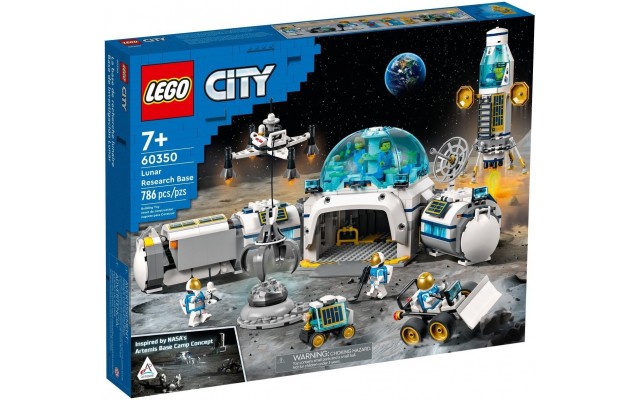 Конструктор LEGO City Місячна Дослідницька база (60350)