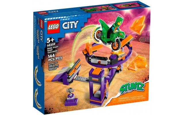 Конструктор LEGO City Stuntz Завдання із каскадерською рампою (60359)