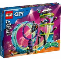 Конструктор LEGO City Stuntz Неймовірне завдання для каскадерів (60361)
