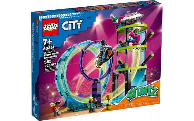Конструктор LEGO City Stuntz Неймовірне завдання для каскадерів (60361)