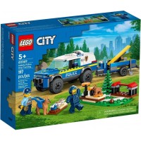 Конструктор LEGO City Мобільний майданчик для дресирування поліцейських собак (60369)