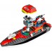 Конструктор LEGO City Човен пожежної бригади (60373) title=