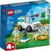 Конструктор LEGO City Фургон ветеринарной скорой помощи (60382) title=