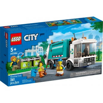 Конструктор LEGO City Мусороперерабатывающий грузовик (60386)