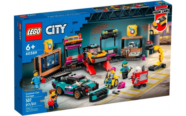 Конструктор LEGO City Тюнинг-ателье (60389)