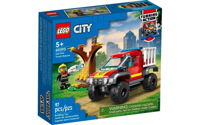 Конструктор LEGO City Fire Пожежно-рятувальний позашляховик (60393)