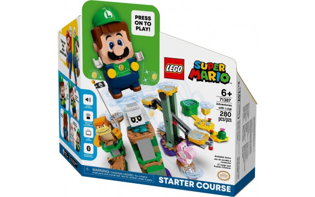 Конструктор LEGO Super Mario Пригоди з Луїджі Стартовий набір (71387)