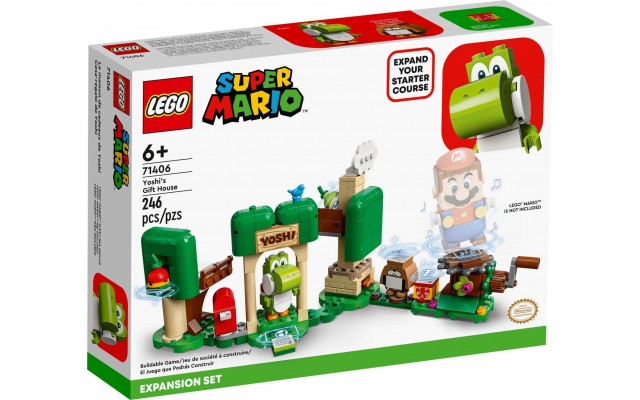Конструктор LEGO Super Mario Дополнительный набор Дом подарков Йоши (71406)