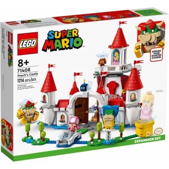 Конструктор LEGO Super Mario Додатковий набір Замок Персика (71408)