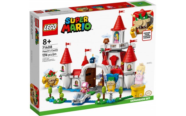 Конструктор LEGO Super Mario Додатковий набір Замок Персика (71408)