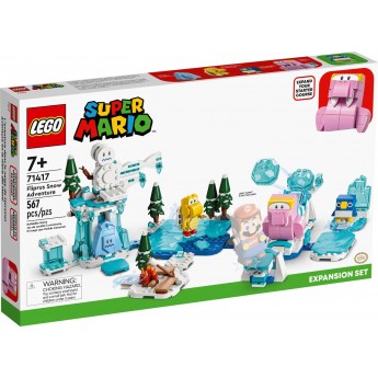 Конструктор LEGO Super Mario Снежное приключение Моржа-Перевертуна. Дополнительный набор (71417)