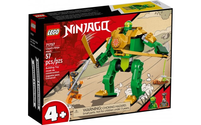 Конструктор LEGO Ninjago Робот-ніндзя Ллойда (71757)