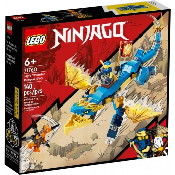 Конструктор LEGO Ninjago Грозовой дракон ЭВО Джея (71760)