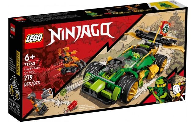 Конструктор LEGO Ninjago Гоночний автомобіль ЕВО Ллойда (71763)