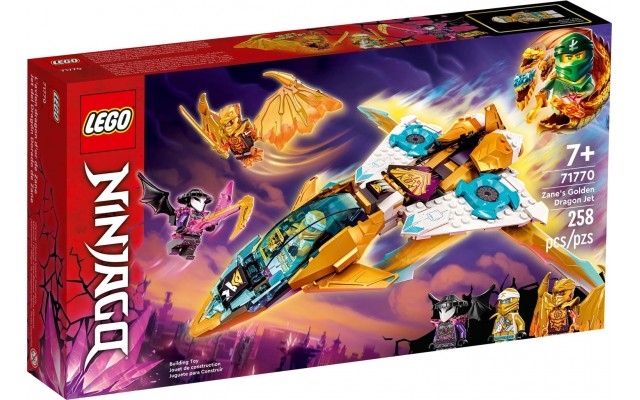 Конструктор LEGO Ninjago Самолет Золотого дракона Зейна (71770)