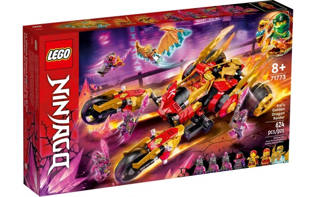 Конструктор LEGO Ninjago Рейдер Золотого дракона Кая (71773)