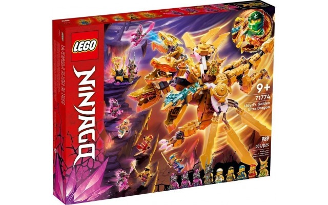 Конструктор LEGO Ninjago Золотий ультрадракон Ллойда (71774)