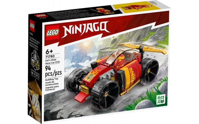 Конструктор LEGO Ninjago Гоночный автомобиль ниндзя Кая EVO (71780)